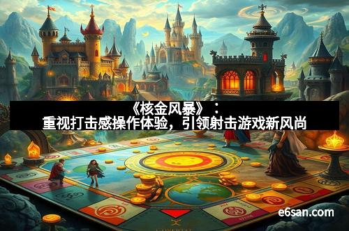 《核金风暴》：重视打击感操作体验，引领射击游戏新风尚